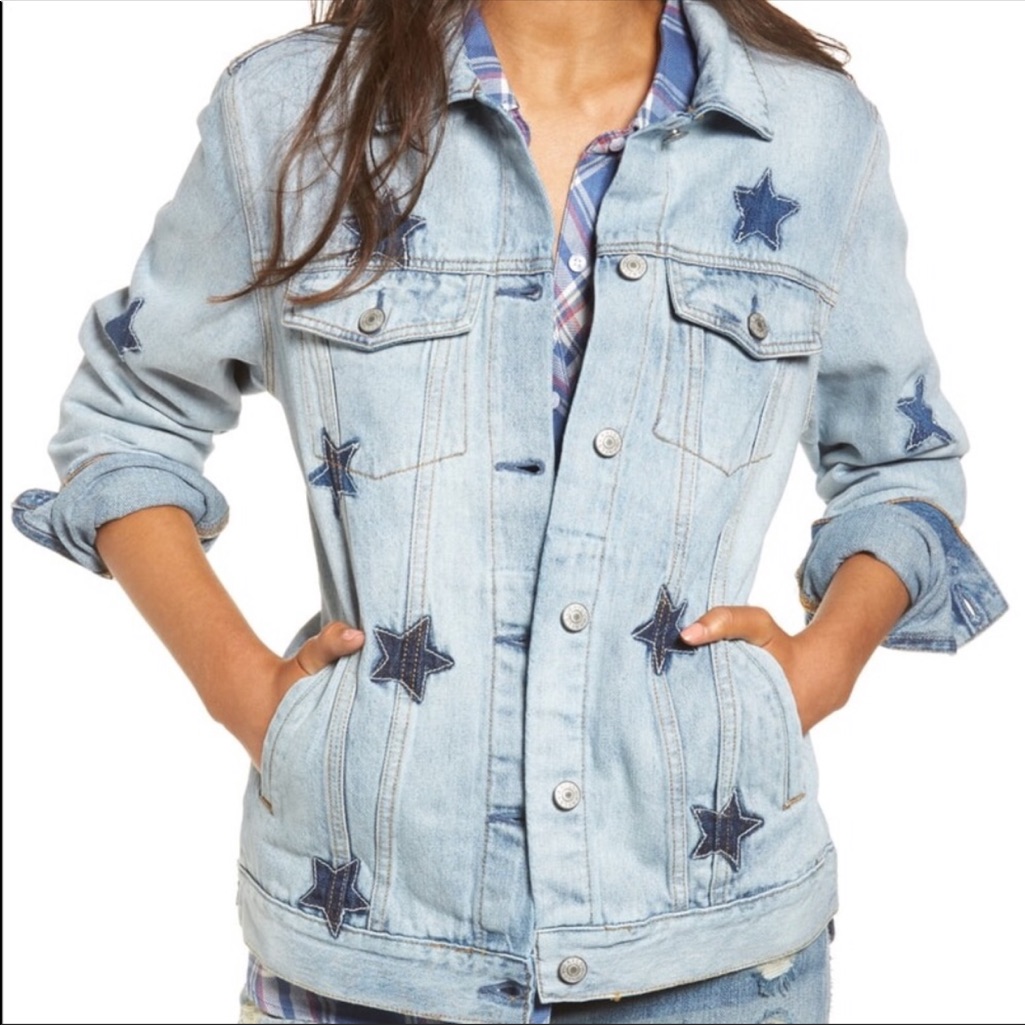 Rails Denim Star Jacket